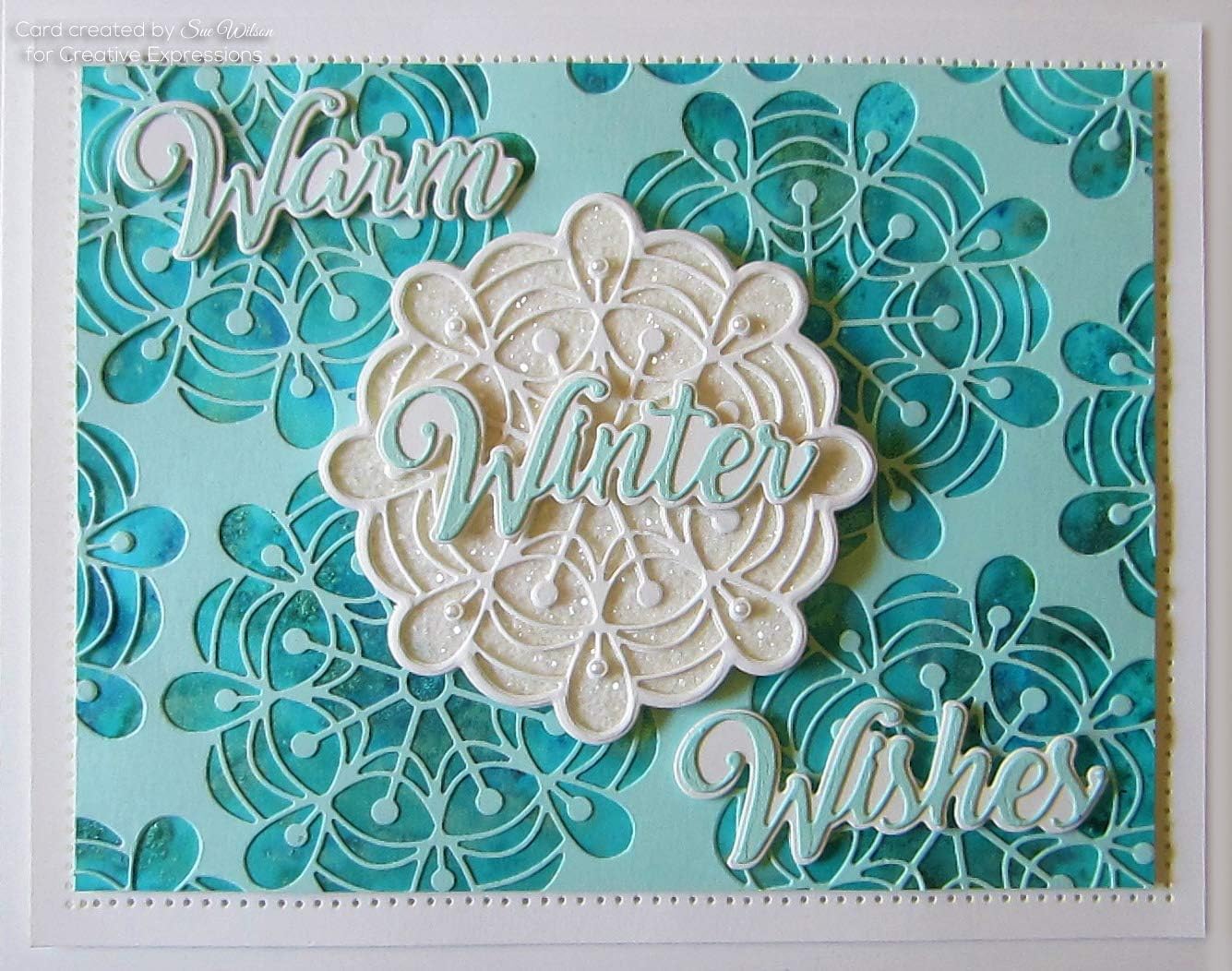 Sue Wilson Festive Collection Danielle Craft Die, Metal, Largest die 9.3 x 9.3 cm - Image 4