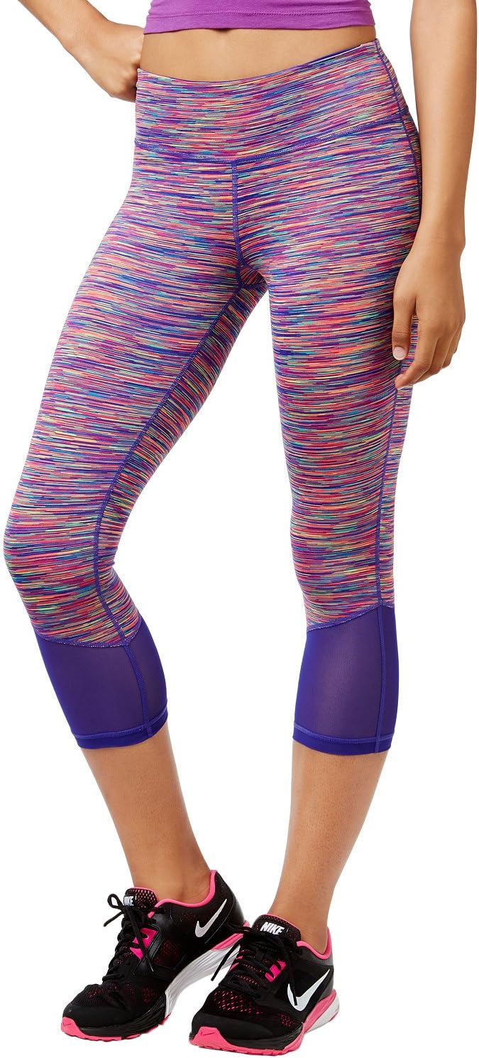 Ideology Women's Space-Dyed Capri Leggings