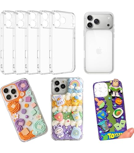 Amazon.com: stino DIY Phone Junk Case for iPhone, 10 Pack Clear