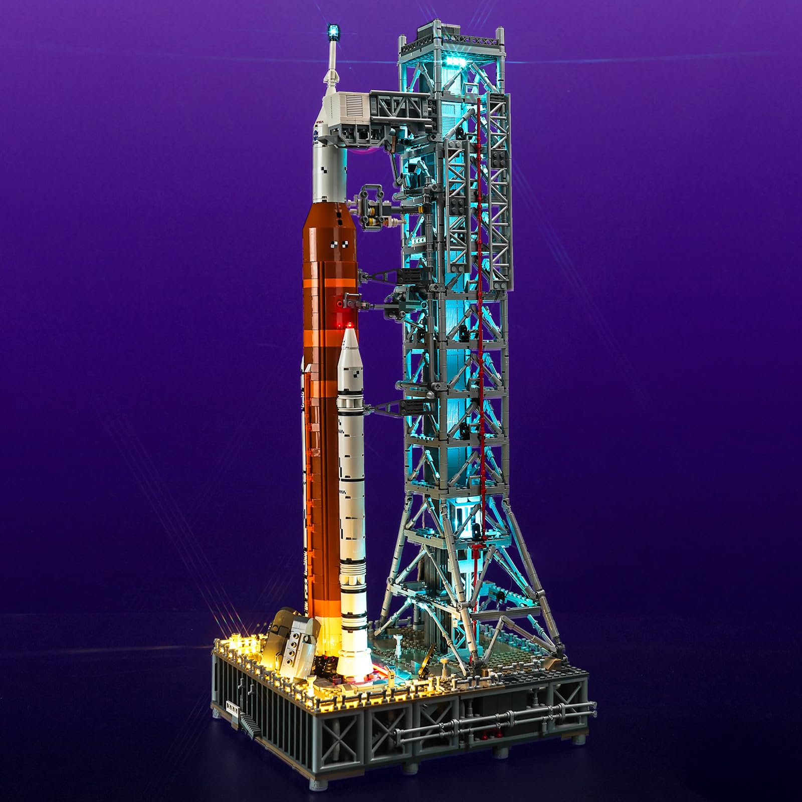 Light Kit for Lego NASA Artemis Space Launch System, Lighting Set for Lego 10341 NASA Artemis Space Launch System Set - Not Include Models, Just Light Kit