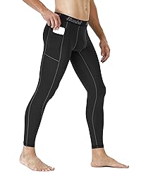 Runhit Mens Compression Pants Running Tight for Men