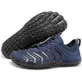 Barezoey 2026 New Hiking Barefoot Shoes Womens Mens Footwear,Wide Toe Box Water Shoe for Women Men,Zero Drop Comfortable & Non-Slip Barefoot Vitality Shoe Women's Athletic Footwear for Walking Hiking