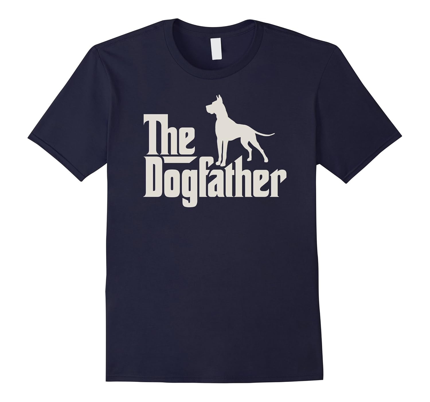 The Dogfather Great Dane Funny Dog Owner Shirt-Rose