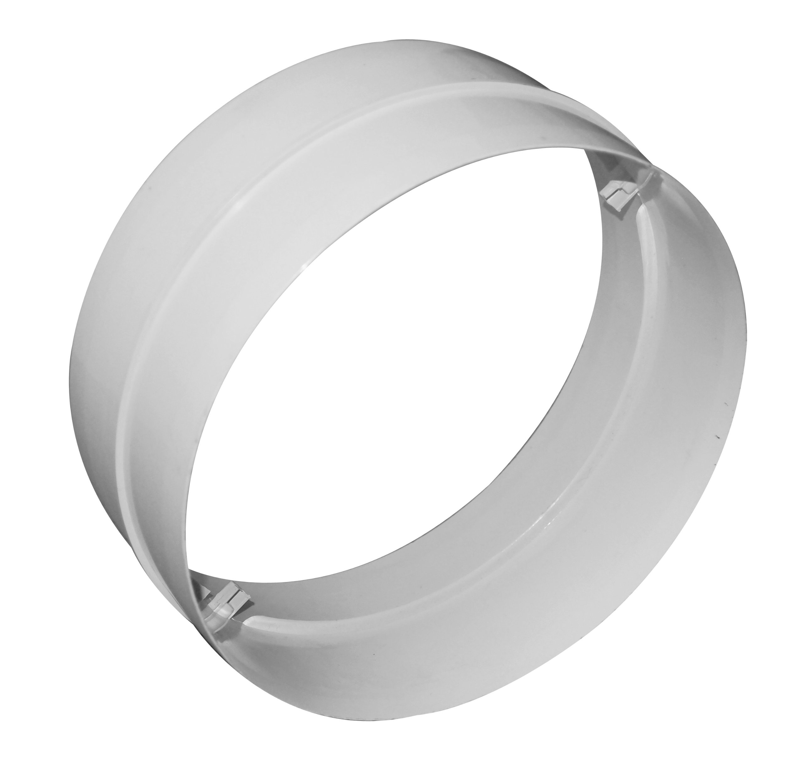 Manrose 616C 150 mm PVC Round Pipe Connector