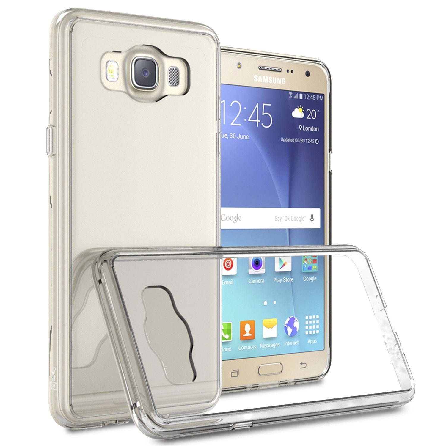 Galaxy J7 Clear Case 2016 J710 Coveron Clearguard Series Hard