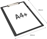 Rapesco 1745 Business Pack 10 A4+ Standard Clipboards Black view 5