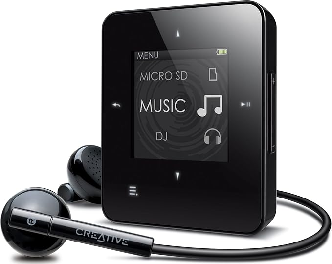 Creative Zen Style M100 8GB Touch MP3 Player Black Amazon.co.uk