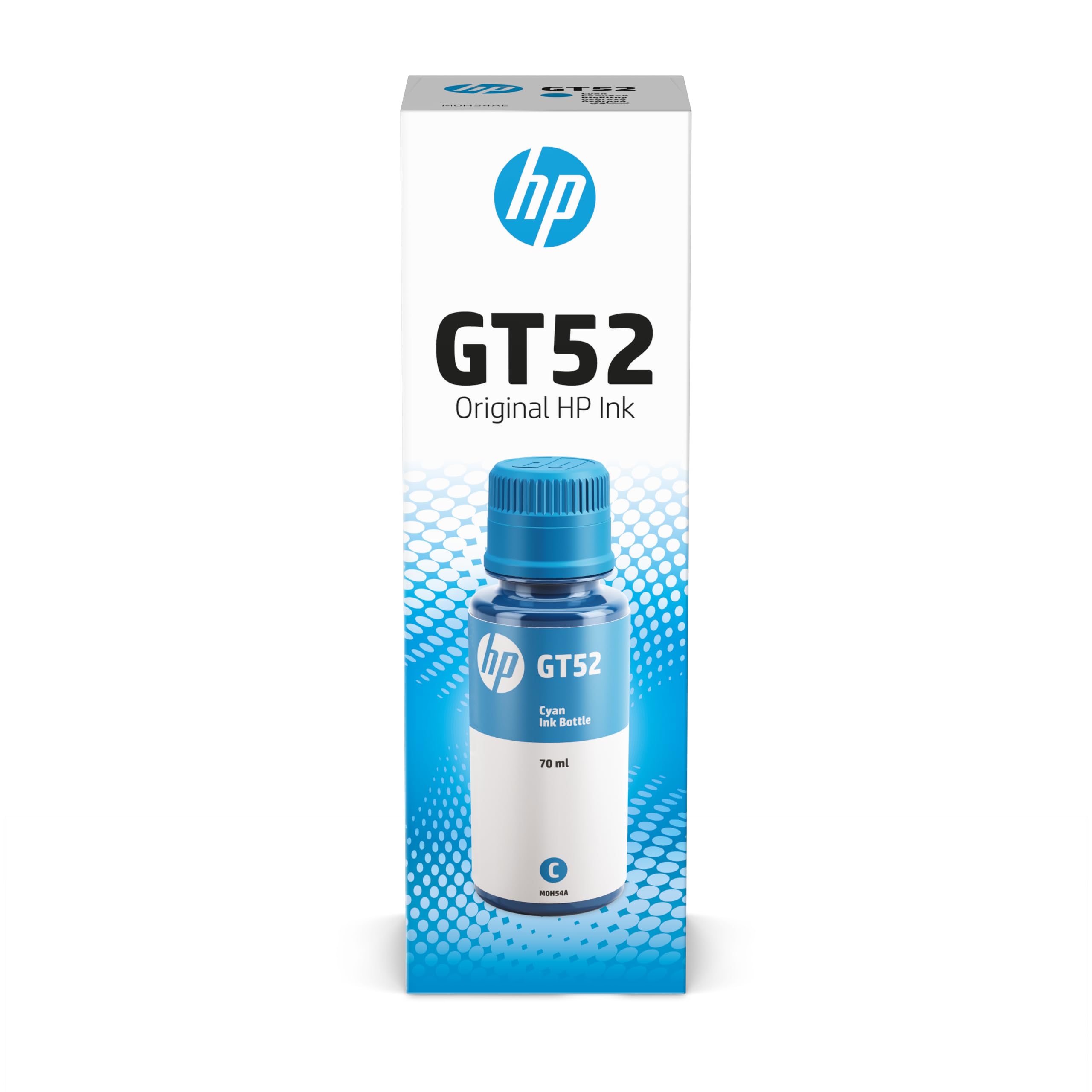 HP Refill Ink Cyan No.GT52 70ml