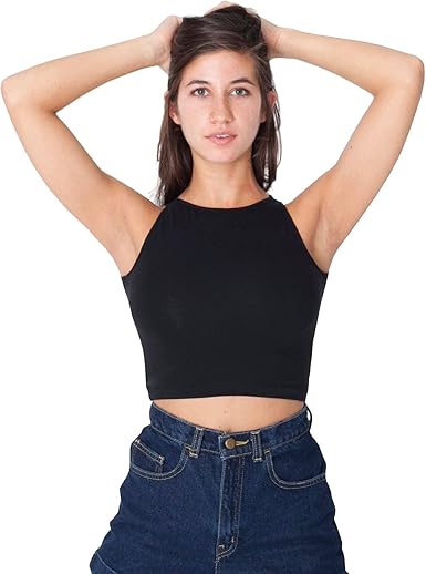 american apparel crop tank