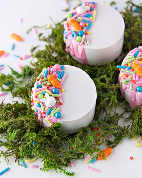 SWEETS INDEED SPRINKLES, EDIBLE SPRINKLE MIX, PERFECT FOR CAKE DECORATIONS, BAKING, ICE CREAM, COOKIES, CUPCAKE TOPPER, 4 OUNCES (FUNNY BUNNY)