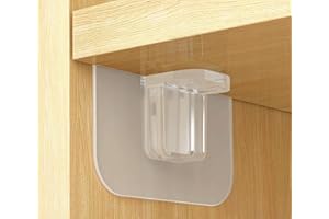 CIEOVO 12 Pack Shelf Support Peg,Self Adhesive Shelves Clips,Strong Partition Pin for Kitchen Cabinet Book Shelves Closet Brackets Clapboard Layer