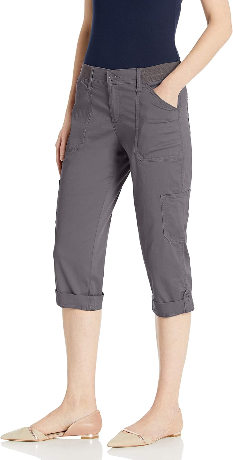 Lee Women's Flex-to-go Cargo Capri Pant at  Women’s Clothing store