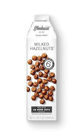 Elmhurst 1925 Hazelnut Milk 32 Ounce Pack Of 6 Amazon Com