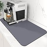 WISELIFE Coffee Mat Super Absorbent Dish Drying Mat