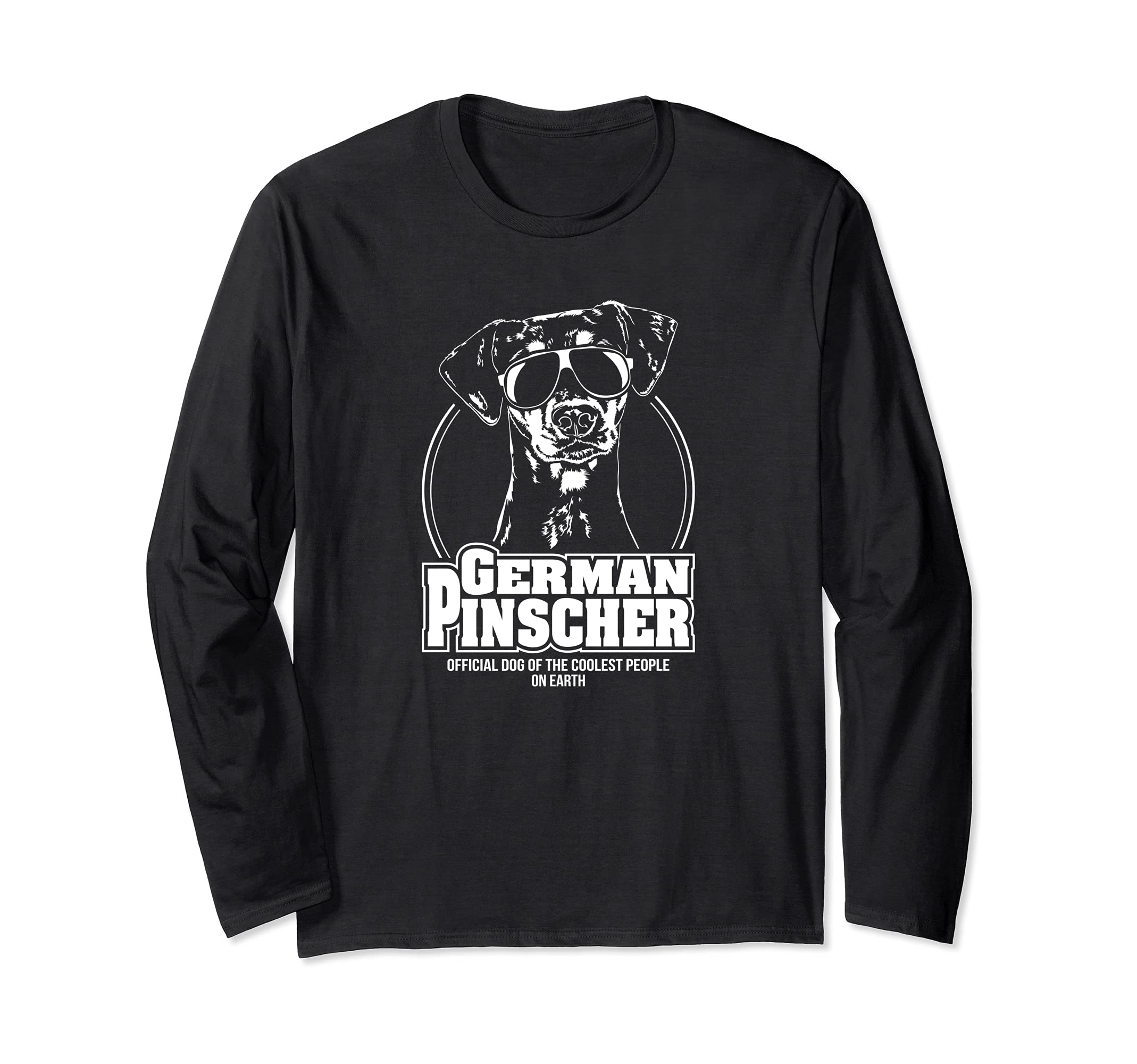 Funny Proud German Pinscher coolest people dog saying dog Long Sleeve T-Shirt