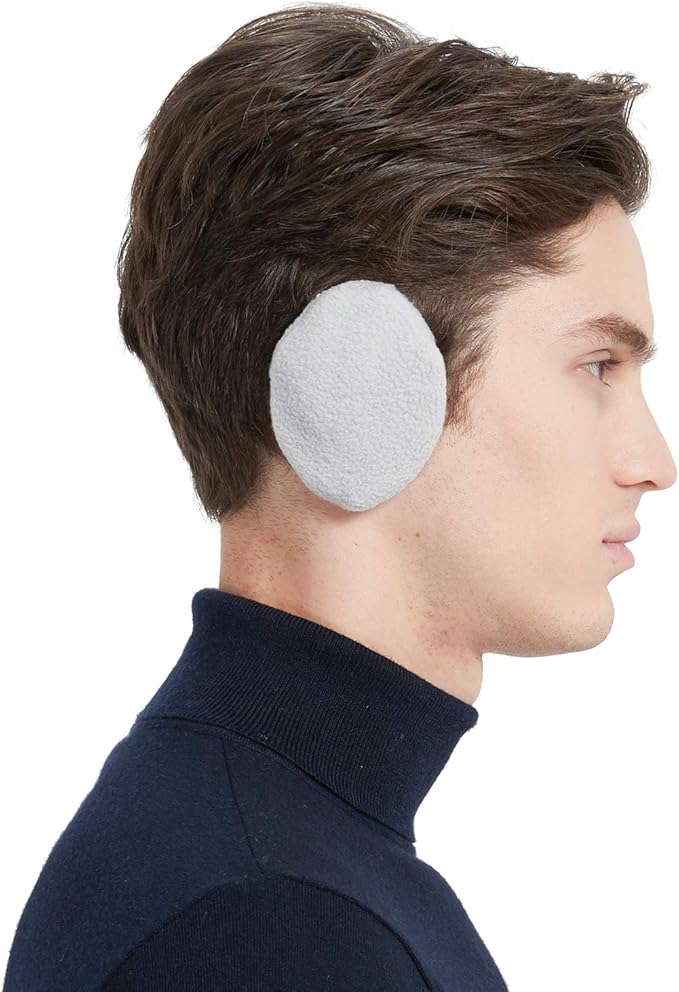 Bandless Earmuffs/Ear WarmersWinter Fleece Ear Covers Outdoor Ear