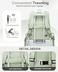 CADOLIM Large Travel Backpack For Women Laptop