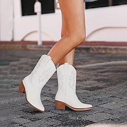Tscoyuki Cowboy Boots for Women Western Cowgirl