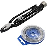 Litoexpe 6" Safety Wire Pliers with 50FT Wire | For Aircraft and Auto Industry, Twisting Tool