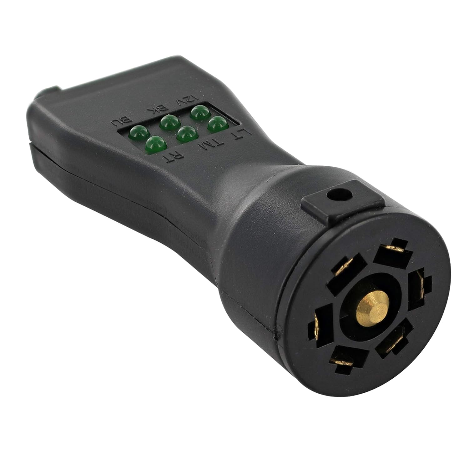 RamPro RV Trailer Plug Light Circuit Tester Adapter 7 Way Blade /& 4 Pin Trailer Wiring Tester Trailer Light Wire Circuit Tester for Boat SUV Truck