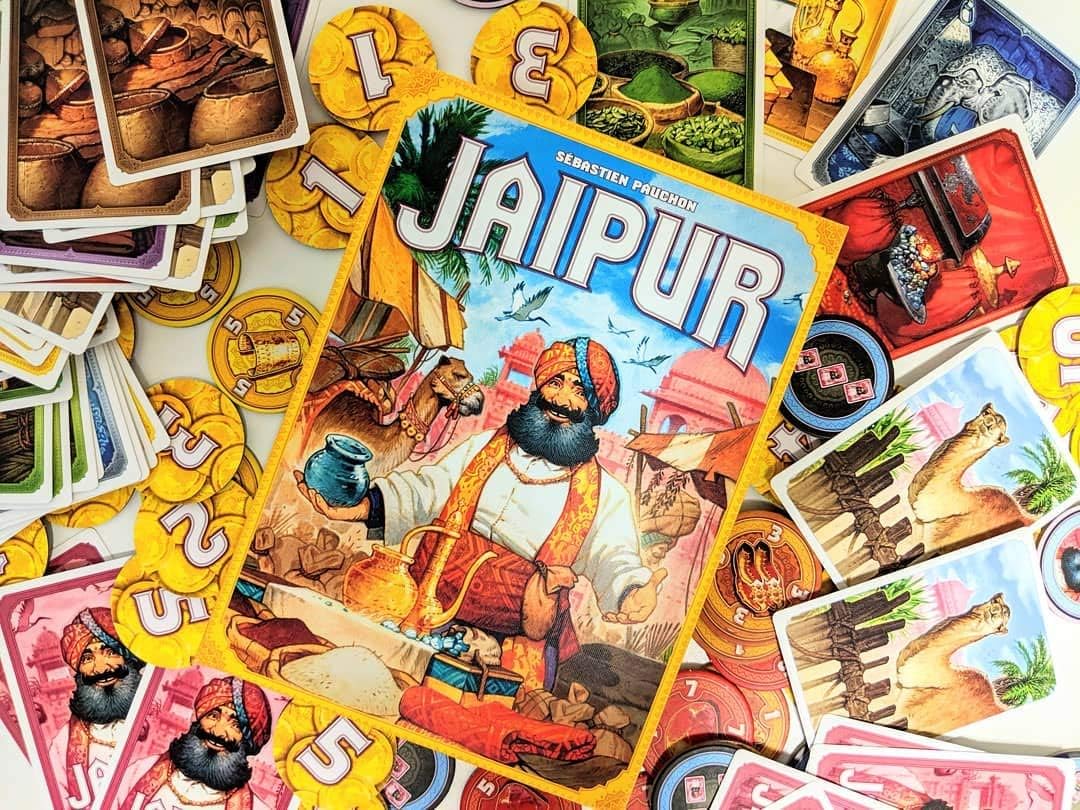 #Juegodemesa Jaipur en alemán (juego no dependiente del idioma) por 8,76€ ¡¡17% de descuento!!