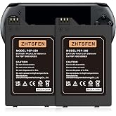 ZHTSFEN 2-Pack (2026 Upgraded) 3800mAh 3.6V Lithium Ion Rechargeable Battery Pack Replacement for Sony PSP 1000 PSP-110 PSP-280, PSP Fat Console Video Games
