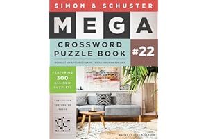 Simon & Schuster Mega Crossword Puzzle Book #22 (22) (S&S Mega Crossword Puzzles)