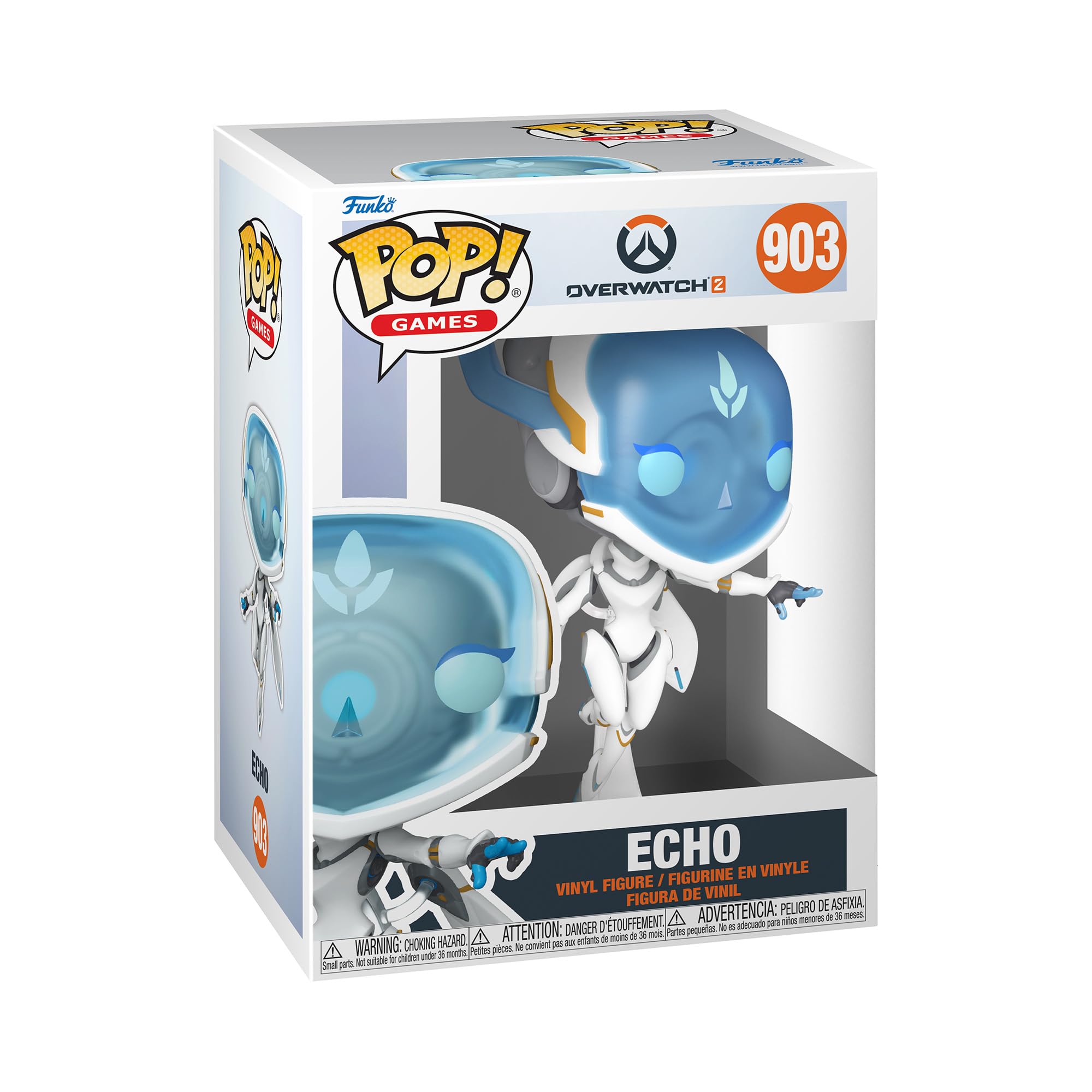 Funko POP! Games: Overwatch 2- Echo - Collectable Vinyl Figure - Gift Idea - Official Merchandise - Toys for Kids & Adults - Video Games Fans - Model Figure for Collectors and Display