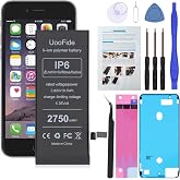 Upgraded High Capacity Battery Compatible with iPhone 6 (4.7-Inches) | Latest capacity upgraded version, including the professional repair tools and installation manual