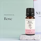 Nikura Rose Fragrance Oil 10ml vegan UK made diffuser candle soap view 5