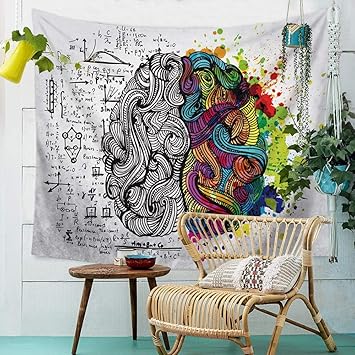 Amazon Com Xiyunhan Tapiz Colgante Manta Sillin Pintura Al Oleo