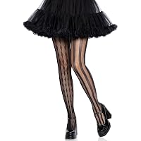 Collants Avenue Plus Size - Taille C - Noir Transparent - 100% Nylon - Fabriqué Aux États-Unis - Neuf Dans Son Emballage