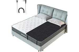 EOHELGRO Grounding Mat for Bed, Grounding Mattress Cover for Improving Sleep, Sleep Pad, Earth Mat Carbon Leatherette Therapy (27" x 78")