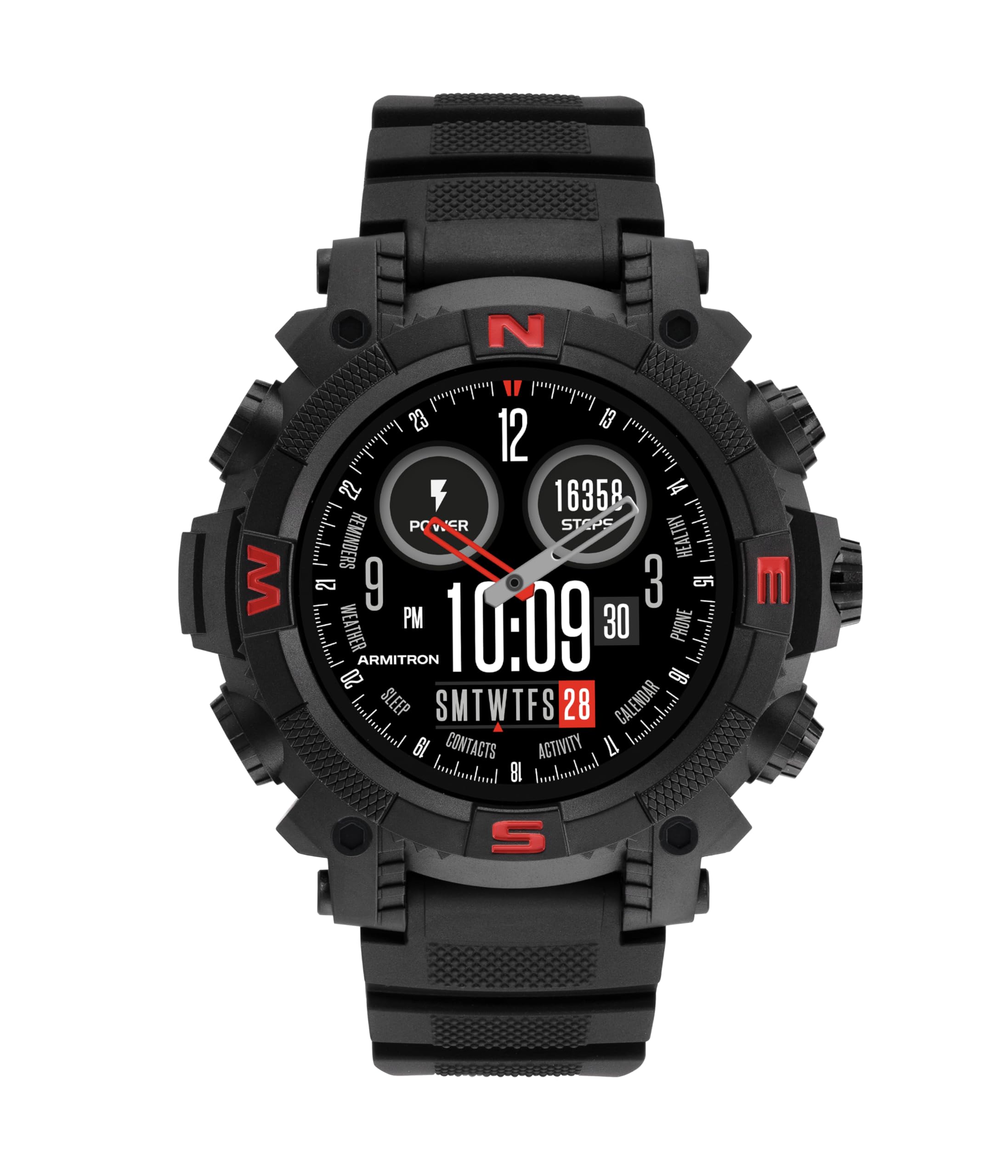 Armitron Connect Sync Smartwatch, Health and Fitness Tracker, Sport Modes, Water Resistant and More