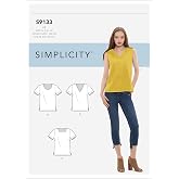 Simplicity SS9133U5 Women's Tops Sewing Pattern, Sizes 16-24