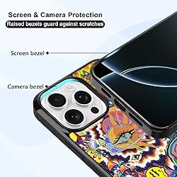 MMYAJT Vintage Trippy Phone Case Fit for iPhone 16
