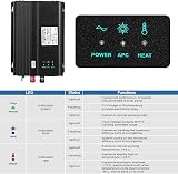 DEWIN 600W Grid Tie Inverter MPPT Pure Sine Wave AC230V Solar PV Battery 24V view 6