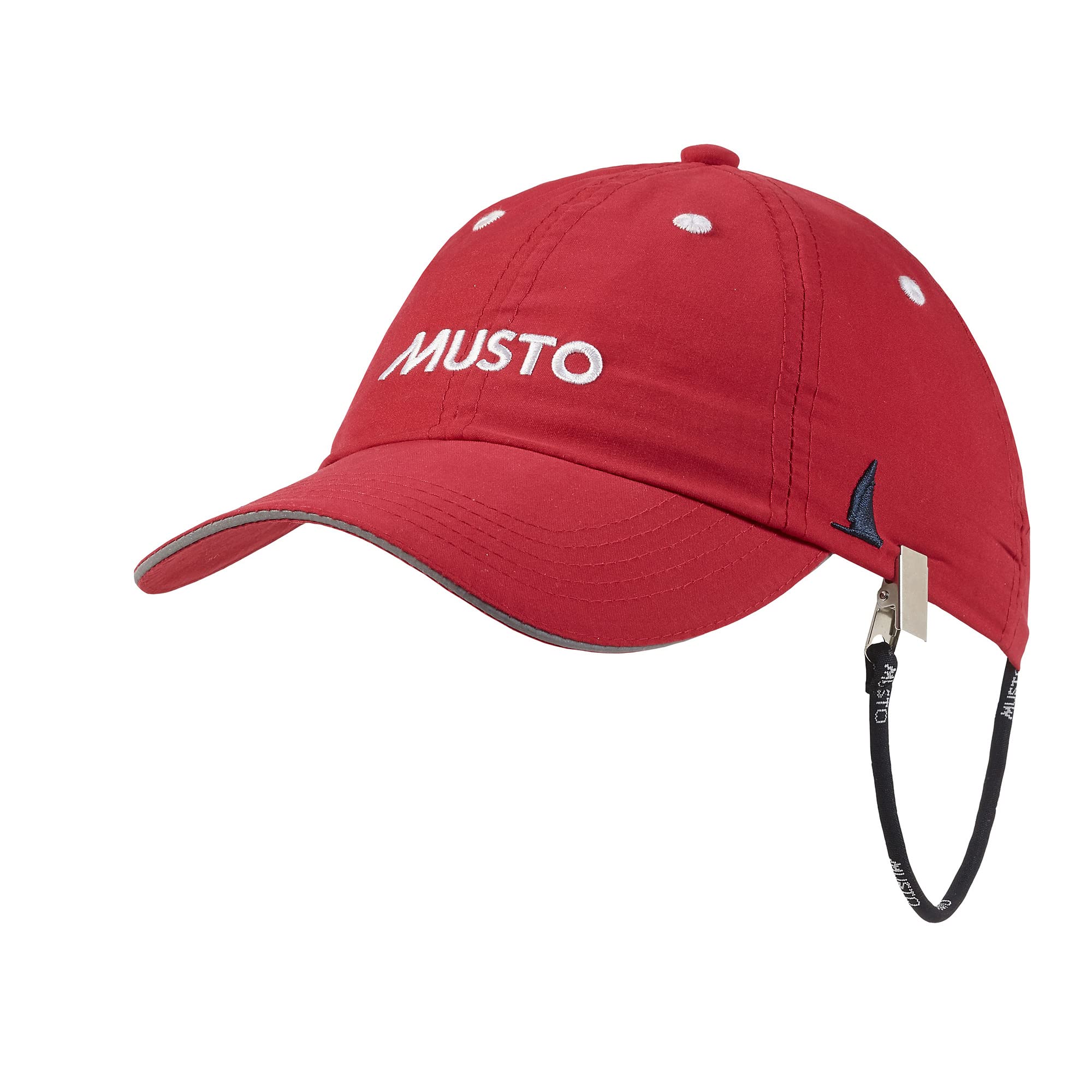 Musto Unisex Essential Fast Dry Crew Cap, 169 True Red, One Size UK