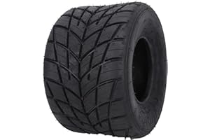 Luocute 11x7.10-5 Tire Tubeless, Rain Rubber For Go Kart Rear Wheel, Non Slip Grip For ATV UTV Drift Trike Go Kart, 5in Dia