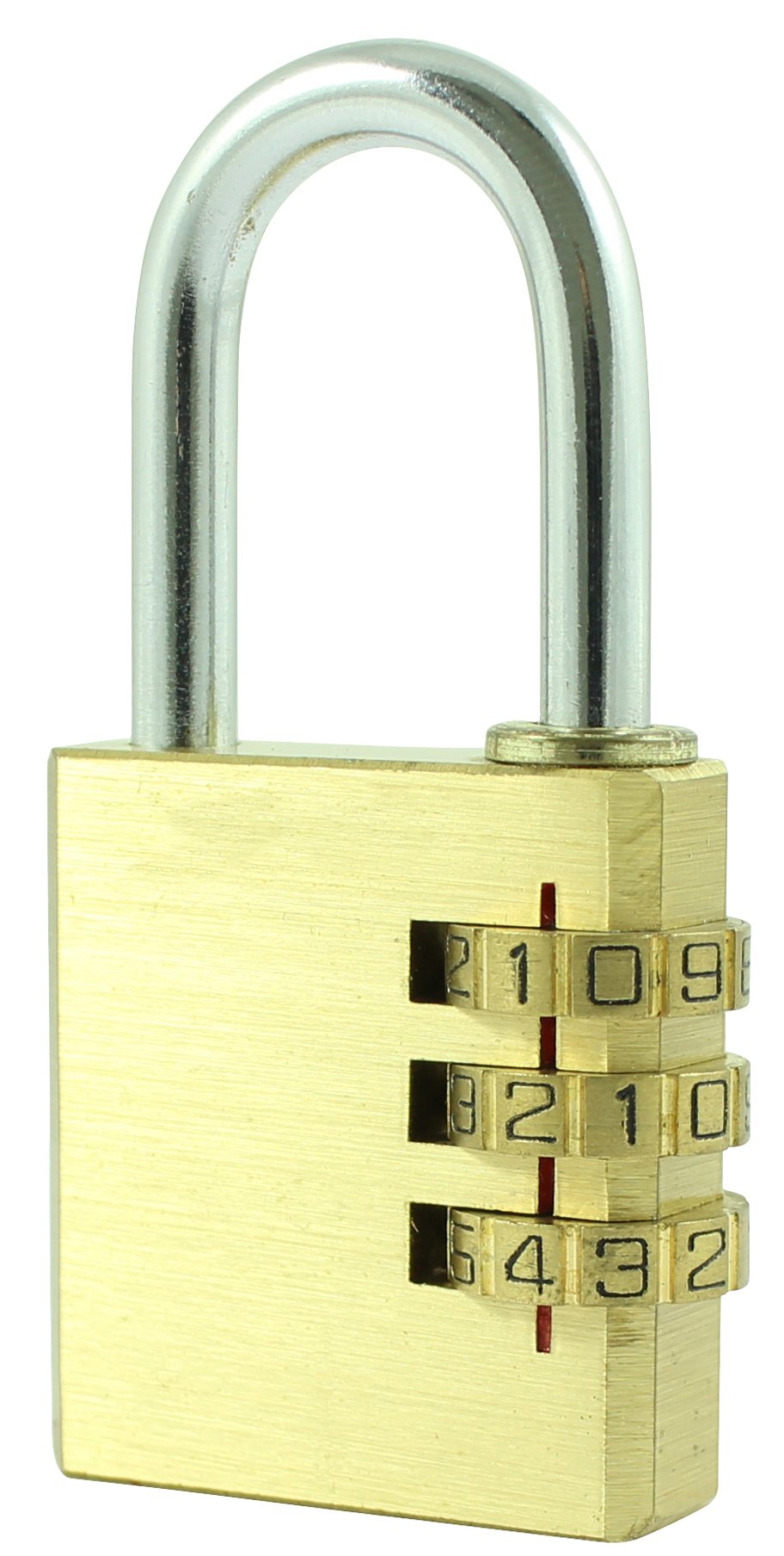 TIMCO Brass Combination Padlock-21mm, 21mm