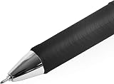 Pentel Energel BLN75 Retractable Gel Ink Pen 0.5mm Black Pack of 3 view 3