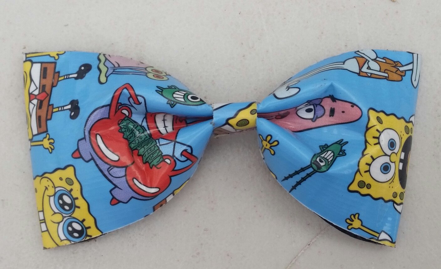 Amazon Com 10 Sponge Bob Bobby Pin Hair Bow Or Bow Tie Ten Pieces