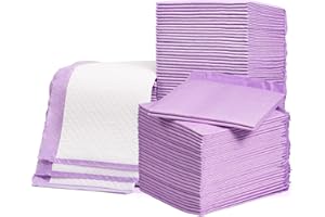 BUYOCKSS Disposable Changing Pad Liners 50 Pack Incontinence Changing Pads Diaper UnderPads Ultra Soft Super Absorbent Waterproof Mat 24 x18 in