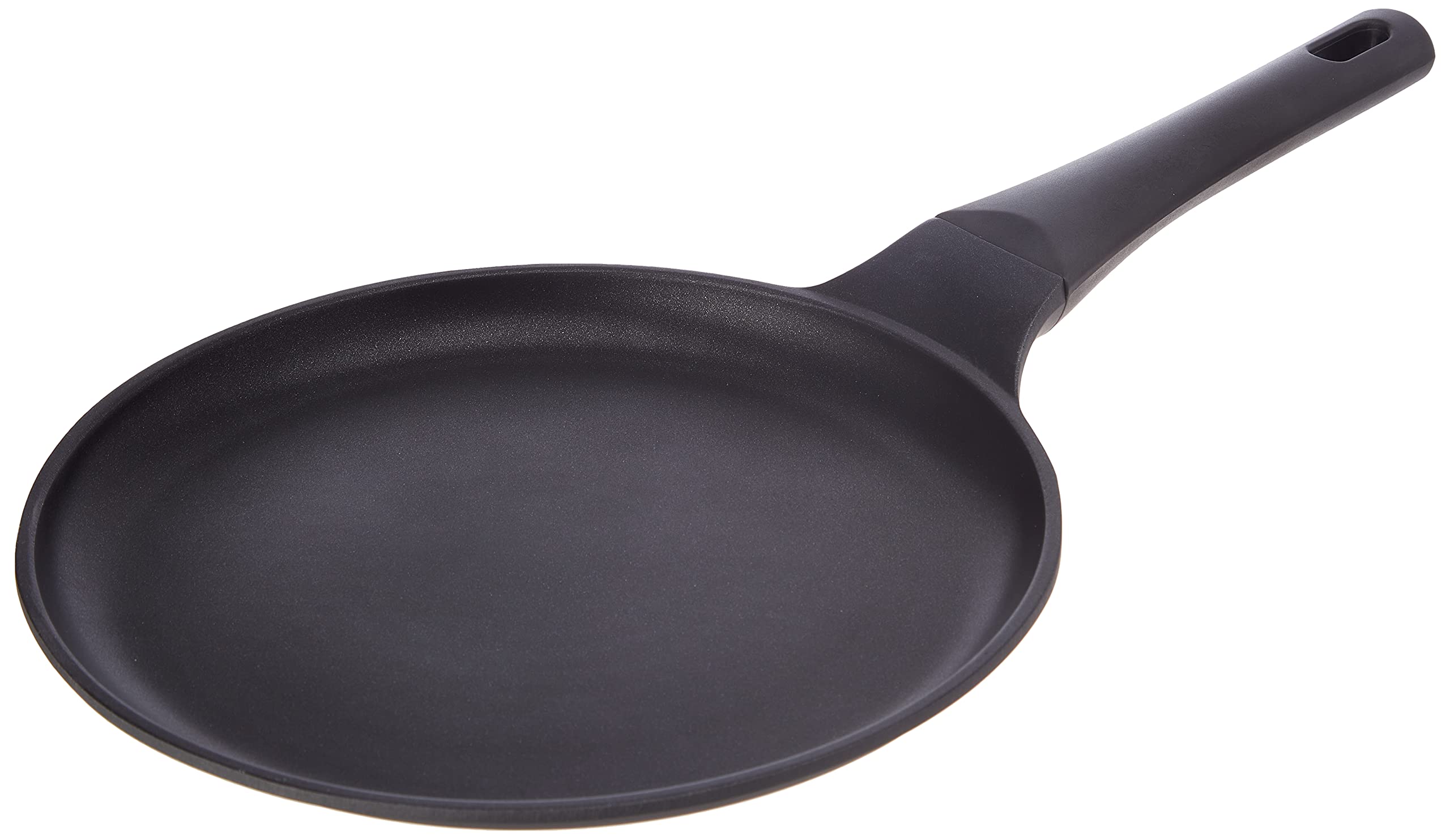Zinel 4685 Die Cast Aluminium Non Stick Induction Base Crepe Pan - 26cm , Black