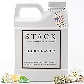STACK Luxe Lavoir Luxury Laundry Detergent - Premium Scented Laundry Detergent for HE & Standard Washers - Infused with Lavender & Musk - Paraben & Dye Free - Gentle & Effective Cleaning - 16 oz