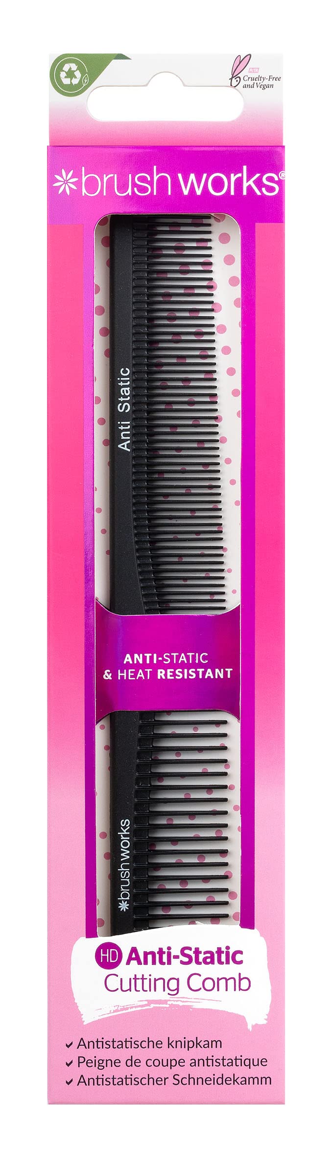 Brushworks Anti-Static Cutting Comb