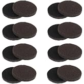 EPLZON 16pcs Performance Pads Power Scrubber Pads Set Electric Scrubber Replacement Scouring Pads fit for Dremel Versa Scouring Pads,Browm
