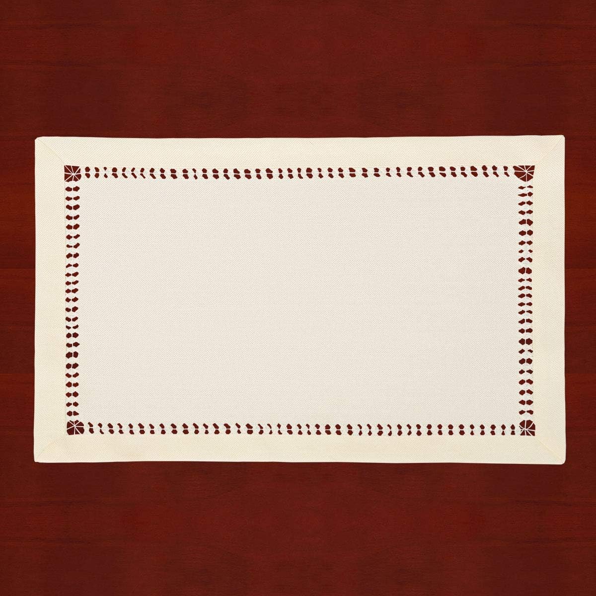 Grelucgo Handcrafted Solid Color Dining Table Runner, Dresser Scarf, Double-Hemstitched (Sage Green, 14 x 72): Home & Kitchen
