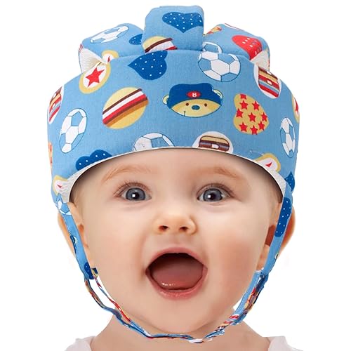 Guilanoupo Baby Safety Helmet, Toddler Soft Protector Infant Anti