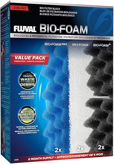 Fluval 306/307 Filter Media Bio-Foam Value Pack